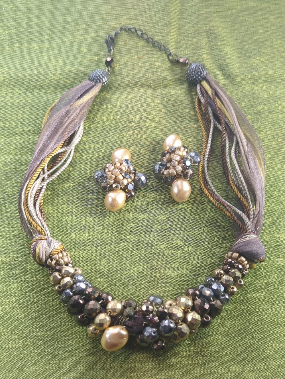 Vintage Choker Statement Set